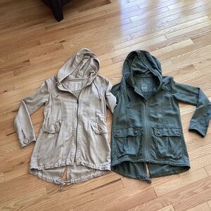 2 XXS American Eagle Jackets